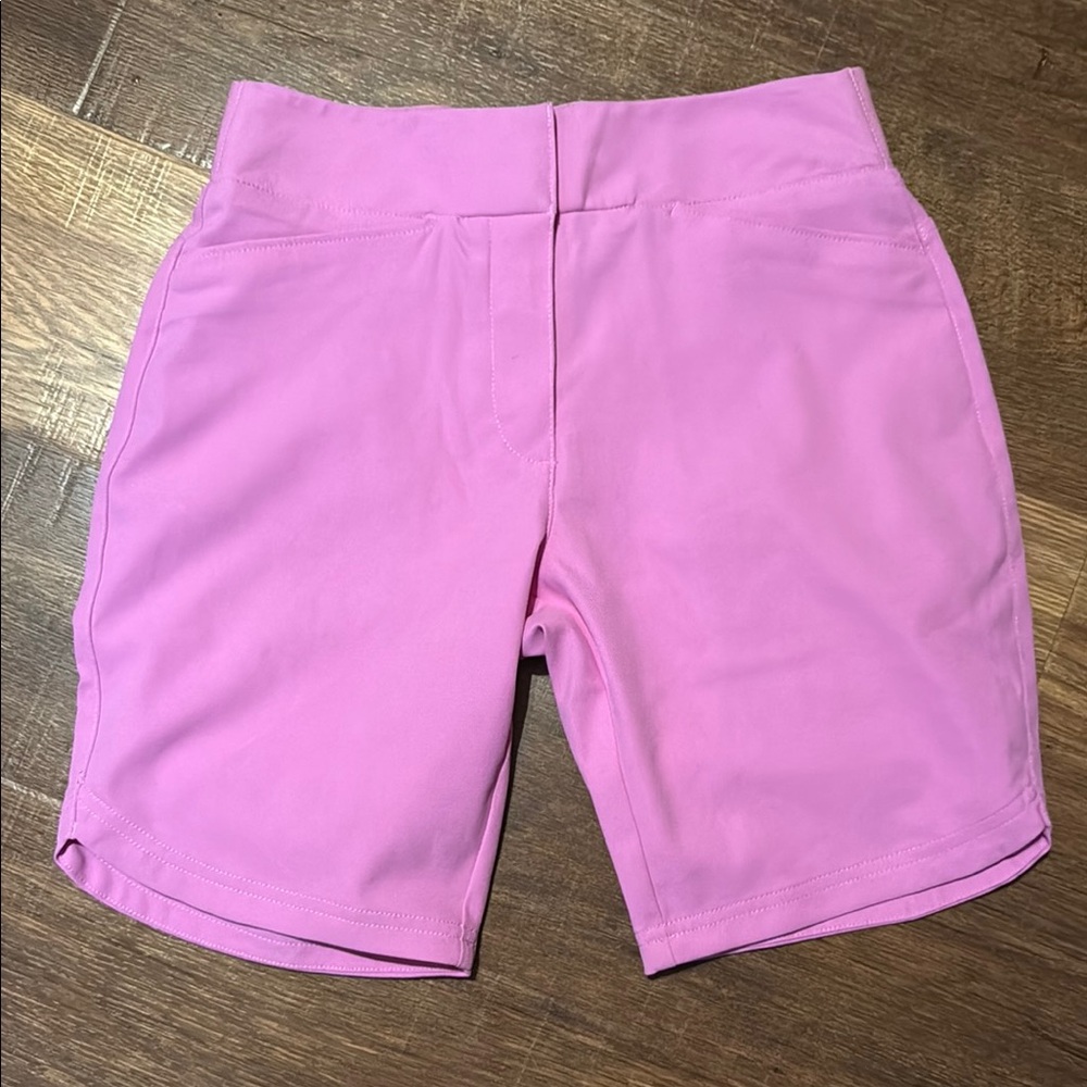Puma Women's High Waist Pink Shorts